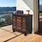 Duramax Rolling Tool Chest, Wood Top, 5 Drawer, Brown/Gray, Steel, Wood, 36 in W x 20 in D x 37 in H 68006-N - alternate 8
